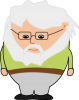 +old+man+glasses+character+ clipart
