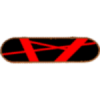 +red+lines+skateboard+ clipart