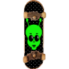 +skateboard+deck+alien+head+ clipart