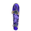 +skateboard+deck+blue+fractal+ clipart