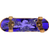 +skateboard+deck+blue+fractal+ clipart