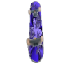 +skateboard+deck+blue+fractal+ clipart