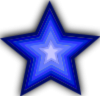+blue+star+ clipart