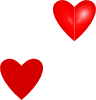 +red+hearts+love+ clipart