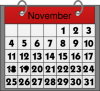 +calendar+date+month+day+november+ clipart