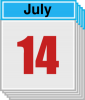 +calendar+month+day+july+14+ clipart