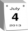 +calendar+month+day+july+4+2013+ clipart