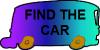 +car+word+text+find+ clipart