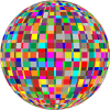 +design+pattern+colorful+squares+sphere+globe+ clipart