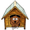 +dog+house+ clipart