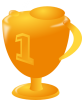 +golden+trophy+award+winner+ clipart