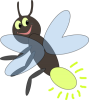 +insect+bug+lightning+ clipart