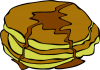 +pancakes+food+breakfast+ clipart