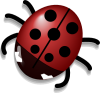 +red+bug+beetle+insect+ clipart