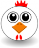 +animal+Chicken+Head+Cartoon+ clipart