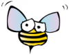 +bug+bug+eyed+bee+ clipart