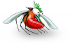 +bug+insect+Mosquito+full+cartoon+ clipart