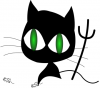 +feline+wicked+cat+ clipart