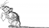 +rodent+sad+mouse+ clipart