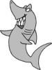 +cartoon+funny+shark+ clipart