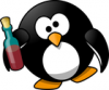 +penguin+bird+animal+penguin+drunk+ clipart
