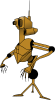 +cartoon+robot+lanky+ clipart