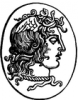 +mythology+medusa+ clipart