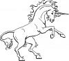 +mythology+unicorn+3+ clipart