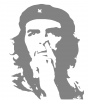 +people+Che+picking+nose+ clipart