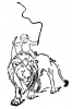 +people+baby+lion+tamer+ clipart