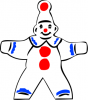 +people+simple+clown+figure+ clipart