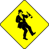 +sign+Caution+drunk+crossing+ clipart
