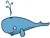 +marine+mammal+whale+grinning+2+ clipart