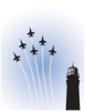 +airplane+military+Blue+Angels+Lighthouse+ clipart