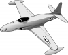 +airplane+military+p80+ clipart