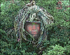 +military+war+Ghillie+suit+ clipart