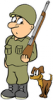 +military+war+dog+among+the+ranks+ clipart