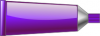 +art+craft+Color+tube+Purple+ clipart