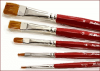 +art+craft+brushes+red+ clipart
