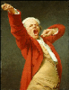 +art+painting+Ducreux+Yawn+ clipart