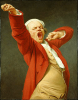 +art+painting+Ducreux+Yawn+ clipart