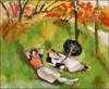 +art+painting+Matisse+Two+Figures+Reclining+in+a+Landscape+ clipart