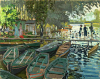 +art+painting+Monet+Bathers+at+La+Grenouillere+ clipart