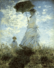 +art+painting+Monet+Parasol+ clipart