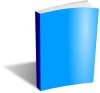 +clipart+book+blank+blue+ clipart