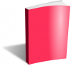 +clipart+book+blank+red+ clipart
