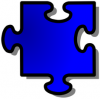 +clipart+puzzle+jigsaw+blue+11+ clipart