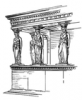 +architecture+caryatid+ clipart