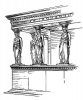 +architecture+caryatid+ clipart