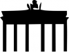 +building+structure+Brandenburg+Gate+ clipart